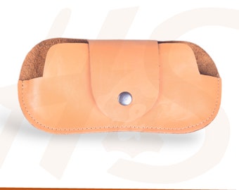 Handmade Leather Sunglasses Case, Leather Sunglass Case, Glasses Case, Leather Case, Leather Sunglass Cover. Valentine's day gift