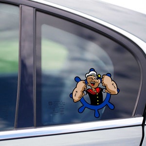 thumbnail image 2 of Spider Man Peeking Peekaboo Vinyl Decal Sticker – Multi Size, Full Color, For Car Laptop Window 2 of 4