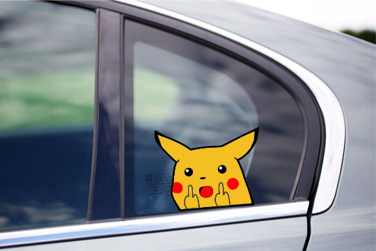 Autocollant MacBook - Happy Pikachu - Acheter sur PhoneLook