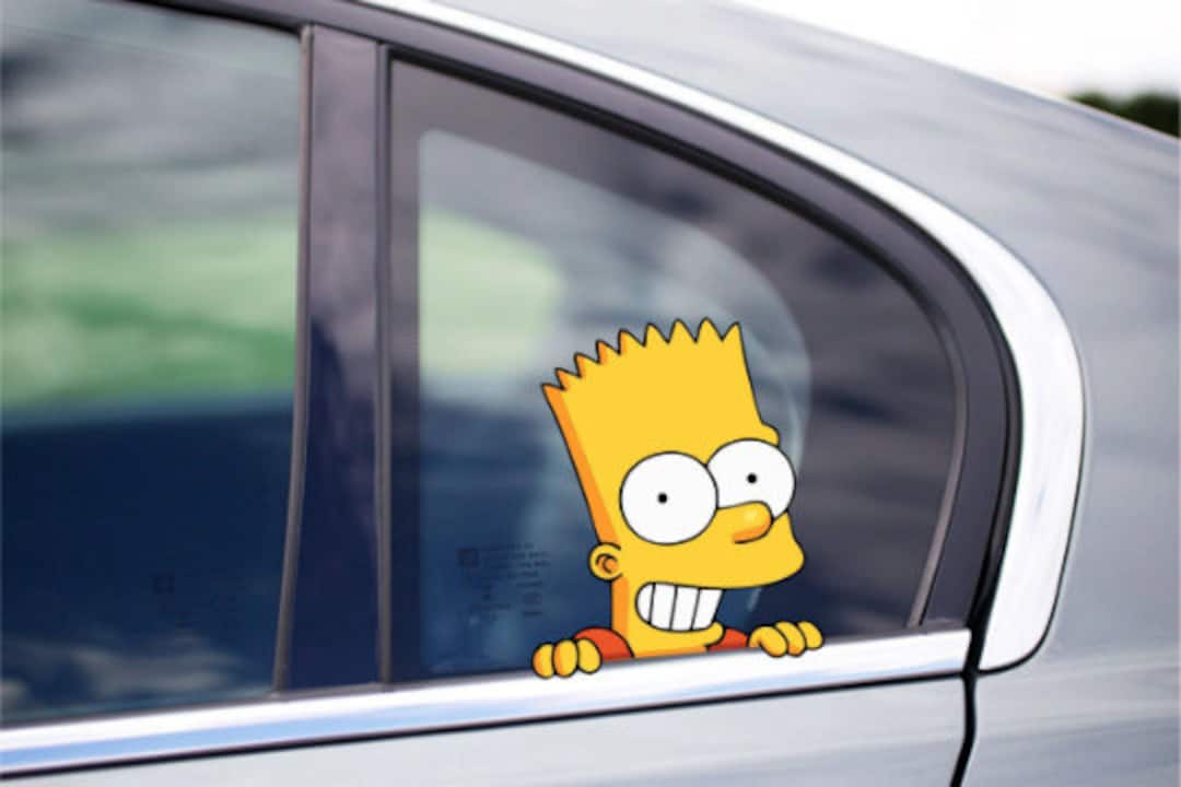 Cartoon car window stickers discount