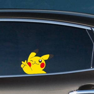 Pikachu Car Decal 