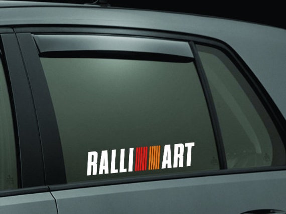 Ralliart decals discount