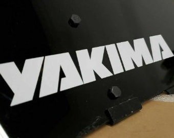 Yakima Autocollant en vinyle pour fenêtre de toit, porte-skis, déflecteurs de vent