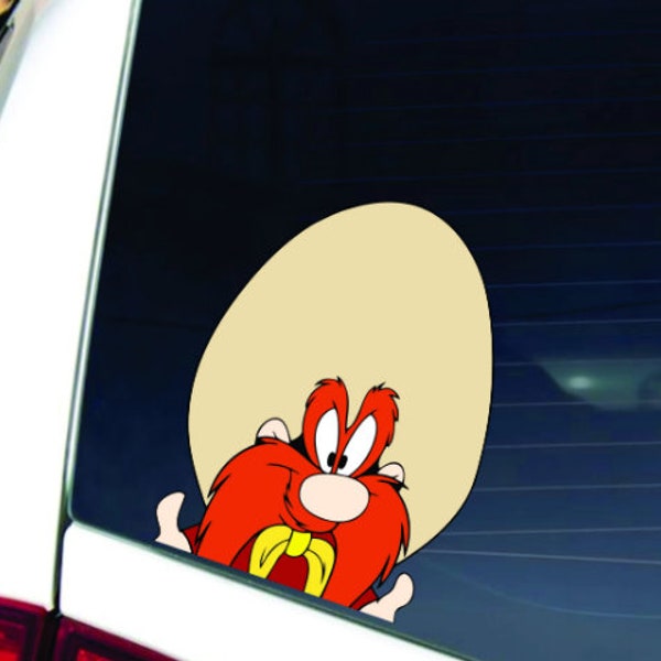 Décor Decals, Stickers & Vinyl Art Yosemite Sam Stickers For Sale Vinyl Car Decals, Stickers & Vinyl Art - Foto 4