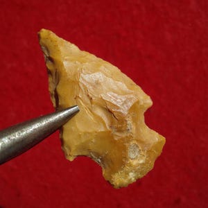 AUTHENTIEKE NEBRASKA-PIJLKOP 1,75&quot; Samantha Dart Archaïsch overgangsgebied 2200 - 1500 BP Kwaliteit oud vakmanschap - afgeschuind op elk gezicht