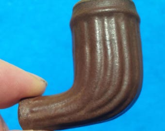 CLAY TRADE PIPE 2.5" Antique Clay Pipe from Arrowhead Collection Used Fur Trade Pipe Civil War Reenactment Pipe