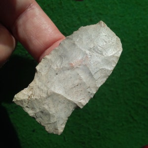 2-1/4&quot; Hoovers Island Blunt AUTHENTIC PENNSYLVANIA ARROWHEAD Archaic 6000 - 4000 B.P. Very Fine Stunner Point - Excellent Workmanship & Thin