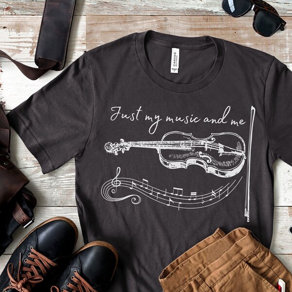 Music Shirt,Music Teacher Shirt,Music Shirt for Kids, Violin Shirt, Kids Music Shirt,Teacher Gift,Birthday Gift,Christmas Gift, Music Lover