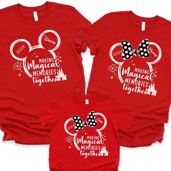 Disney Family Vacation Shirts, Disney Trip Shirt, Mickey Minnie Shirt, Disneyworld Shirt, Magic Kingdom Shirt,Animal Kingdom Shirt,0005-D
