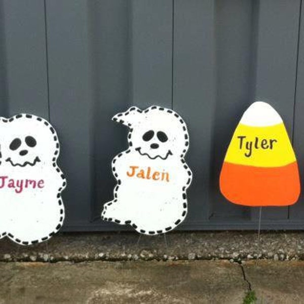 Candy Corn Yard Sign Etsy