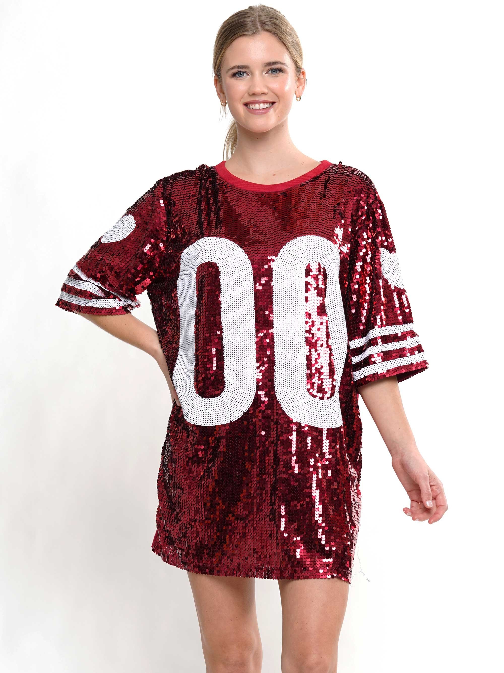 Plus size sequin jersey dress deals