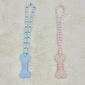 Collares de huesos de silicona con cuentas hechos a mano, para Petplay, Puppy Girl Boy, Puppyplay, Kemonomini