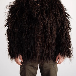Shaggy Wool Jacket Huge Shaggy Jacket Oversized Shaggy Coat Shaggy Wool Jacket Huge Shaggy Jacket Oversized Shaggy Coat
