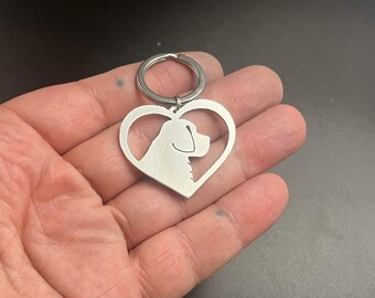 Clumber spaniel Keyring