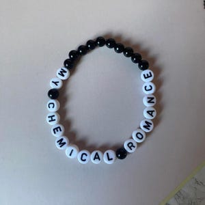 My Chemical Romance Beaded Bracelet