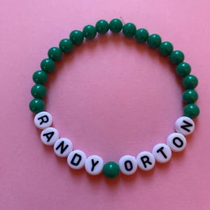 Randy Orton Wrestling Beaded Bracelet