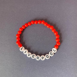 Liverpool Football Club Kids and Adults Beaded Bracelet