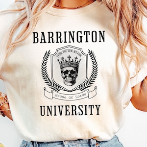 Barrington University The Ritual Shirt, Smut T-Shirt, Dark Romance Reader, Book Lover Gift, Ryat Archer Shirt, Smutty Books