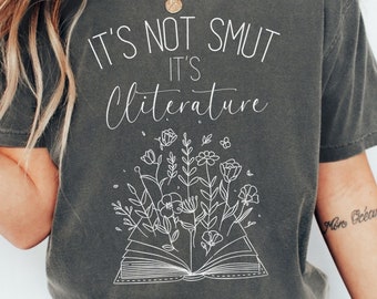 Cliterature T-Shirt: Spicy Book Lover Tee - Booktok Gift
