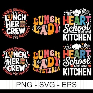 Lunch Lady Svg Png, Lunch Lady Cafeteria Crew Svg Png, Kindergarten Png, School Cafeteria Png, Back to School Tour Svg Png, Digital Download