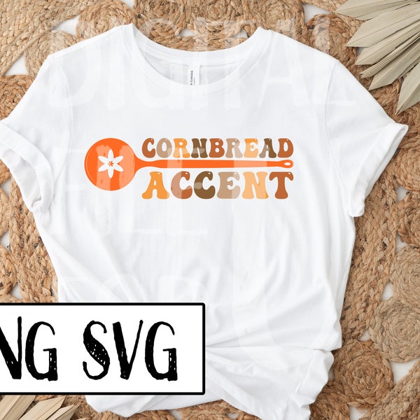 Vintage Groovy Cornbread Accent svg png digital file sublimation svg png for shirt,sweatshirt,mug,hoodie,trumbler
