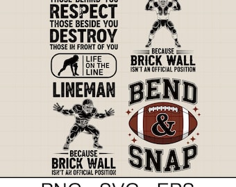 Fútbol Bens y Snap SVG PNG: Proteger, Respetar, Destruir - Archivo digital