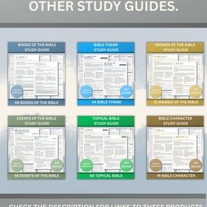 66 Books Bible Study Guide Tip-ins, Old & New Testament Journaling Inserts, 5x7 Printable PDF Download