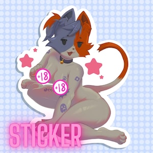Cate Meowdy - Suggestive Sticker/Decal