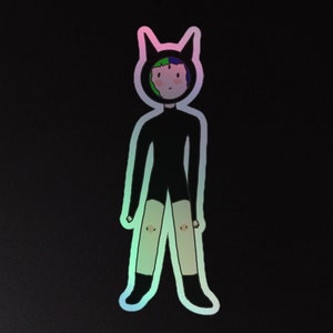 Buttermilko Holographic sticker