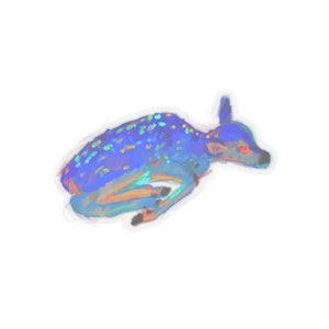 Stickers cerfs (transparents)