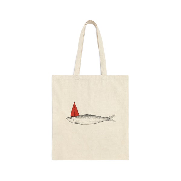 Dunce Sardine Tote Bag