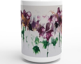 Weiße 15oz Keramiktasse