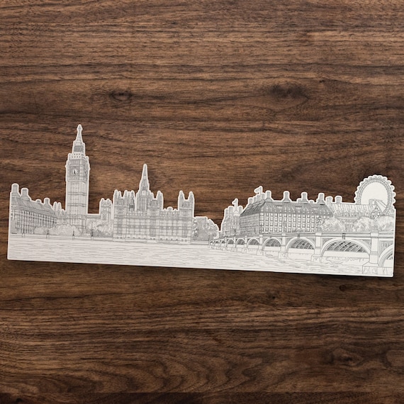 London Laptop Stickers Cup Accessories London Gift for Traveler Water bottle Laptop Wrap Trendy Gift