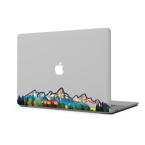 Grand Teton National Park Aufkleber für Wasserflasche Laptop Wrap Trendy Geschenk für