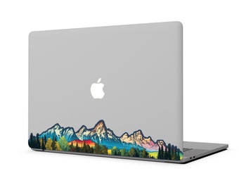 Grand Teton National Park Sticker for Water bottle Laptop Wrap Trendy Gift for