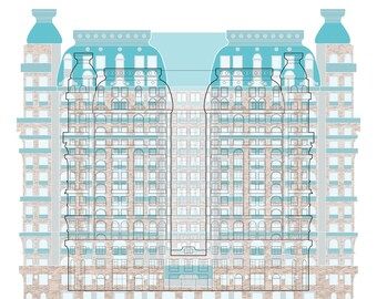The Ansonia Digital Illustration