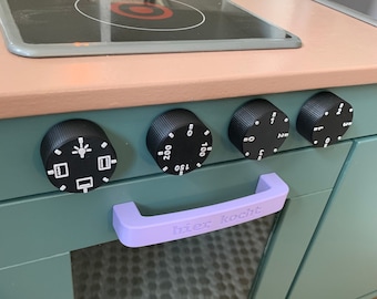 Knobs stove oven for Ikea Duktig children's kitchen mud kitchen in desired color