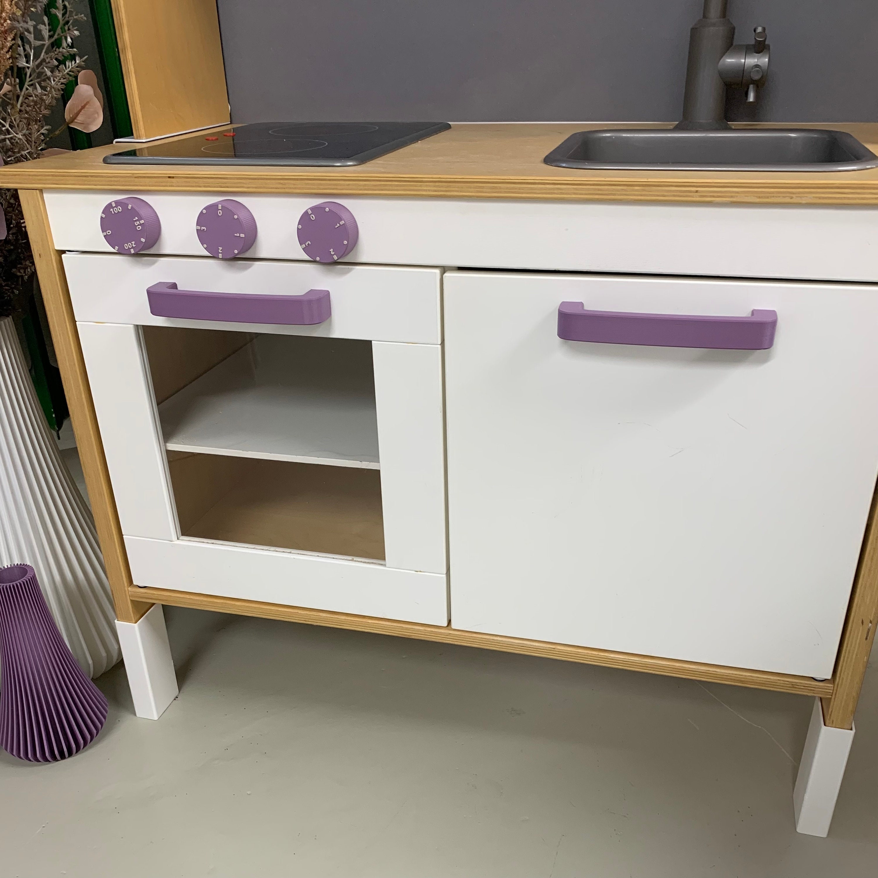 Feet Legs Height Adjustable Children s Kitchen Suitable for Ikea Duktig Etsy