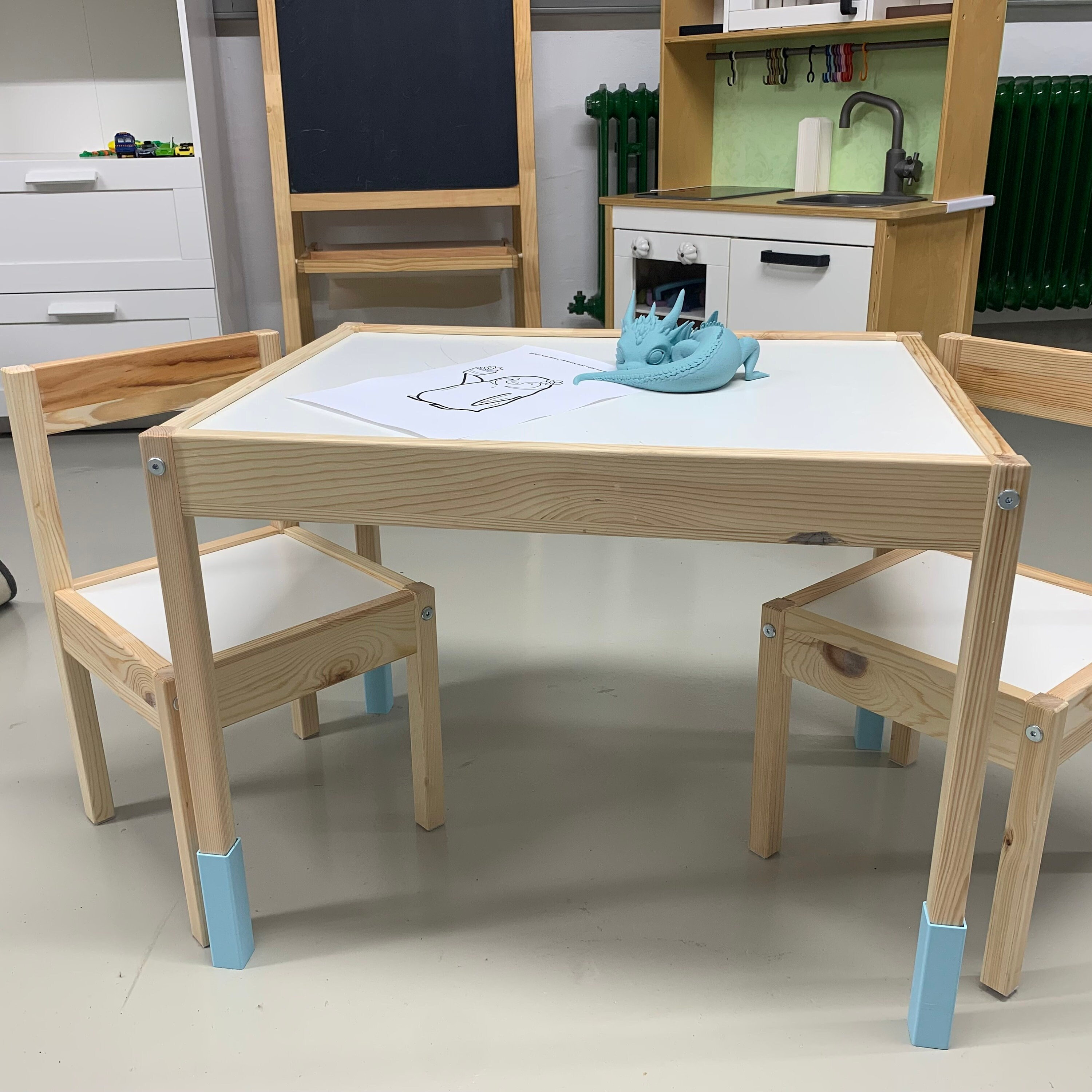 Feet Legs Suitable for Children s Table Latt laett From Ikea Etsy