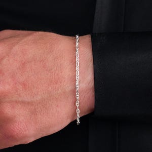 925 Sterling Silver Anchor Chain, Solid Silver Anchor Necklace, Silver Chain for Men & Women, Cable Link Chain, Thick Chain Necklace