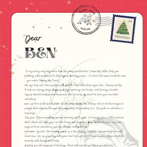 Plantilla de Carta de Papá Noel 001