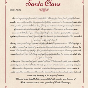 Plantilla de Carta de Papá Noel 002