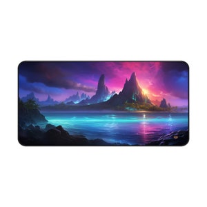 Ultra Edition MTG Playmat No Overlay 31" x 15.5" Island - Fantasy RPG