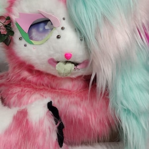 pink fursuit mini partial