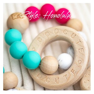 Modern Baby Rattle Modern Baby Rattle | Sensory Toy | Montessori Baby & Toddler Toy ...