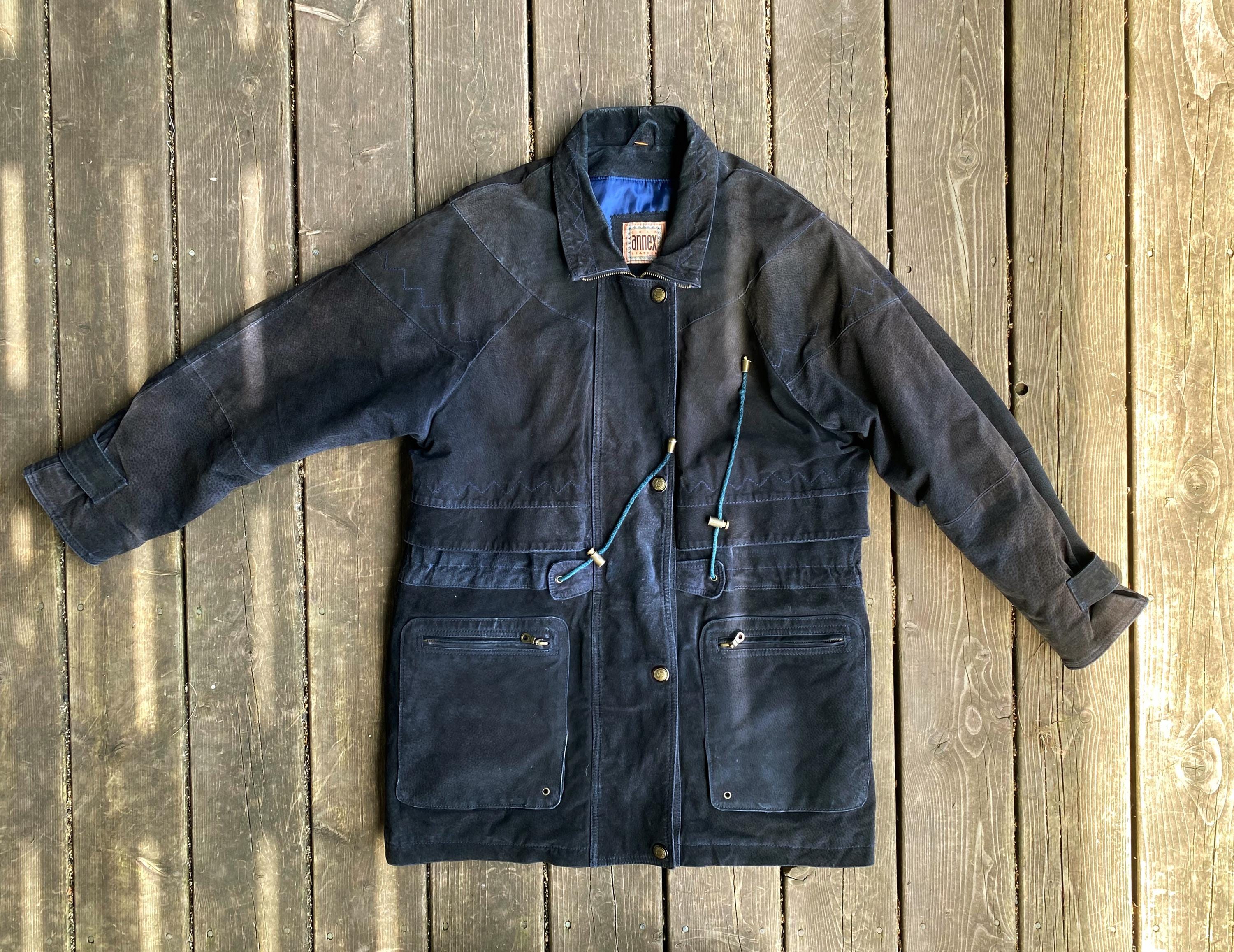 archive vintage USA製　leather jacket Vtg 60s 70s Leather Jacket Blazer Coat Disco Starsky & Hutch