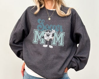 Sudadera de mamá de fútbol, camisa de mamá de fútbol, camiseta de mamá de fútbol, mamá de fútbol, sudadera de fútbol, mamá de fútbol, sudadera con capucha de mamá de fútbol, regalo de mamá de fútbol