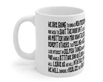 Promesas AA - Taza de cerámica 11oz