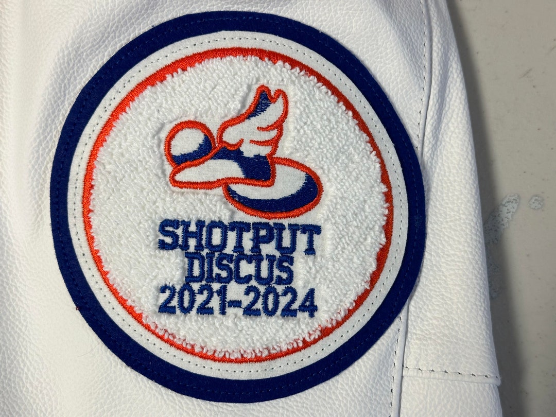 Custom Embroidered Patches for Letterman Jackets, Bags Personalized