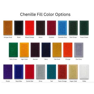 6 Patchs Chenille Ballon De Sport à Repasser – Pour Veste Letterman